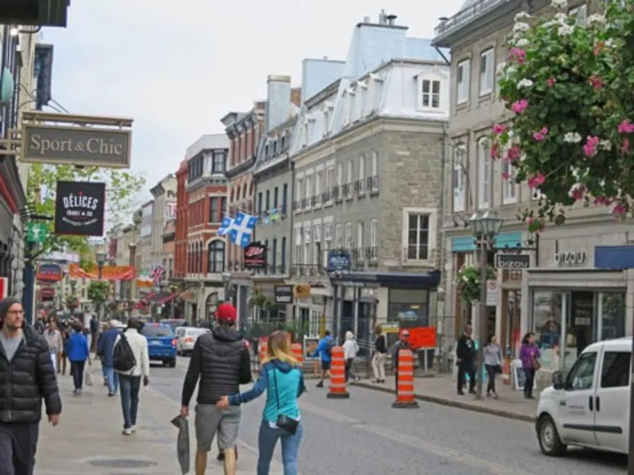 Loft Style Industriel-Centre-Ville+Parking Gratuit Quebec City Canada